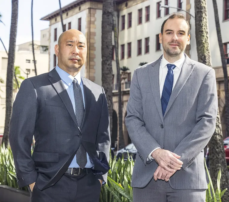 Jeremy O'Steen and Robert Miyashita  — Personal Injury Lawyers in Honolulu, Hawaii
