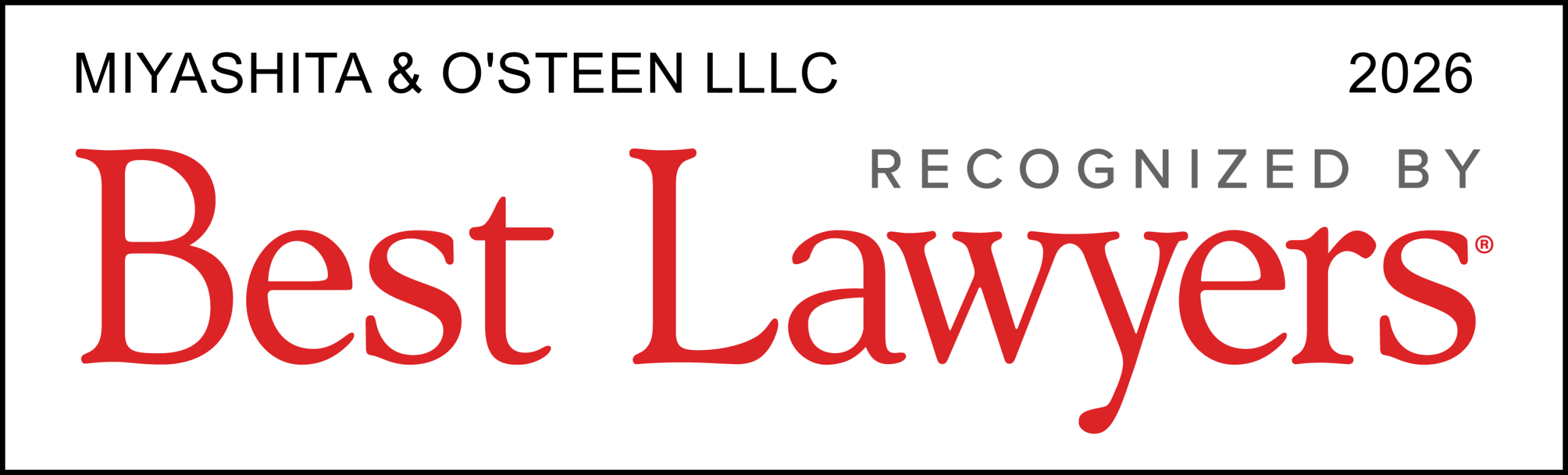 Best Lawyers Badge - Personal Injury Lawyers in Honolulu, Hawaii